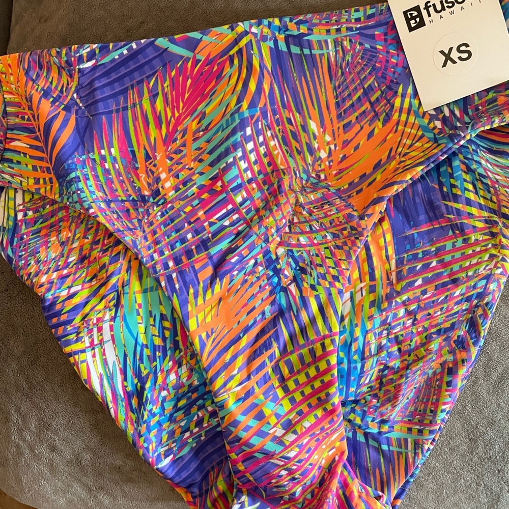 Fused High Rise bikini bottom
